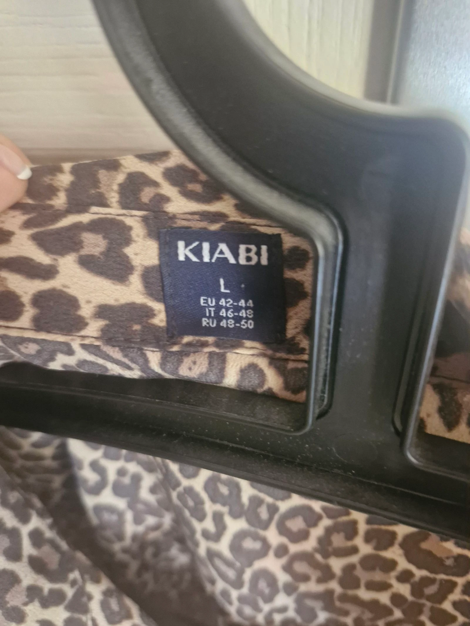 Kiabi leopard shirt size L perfect condition – photo 4